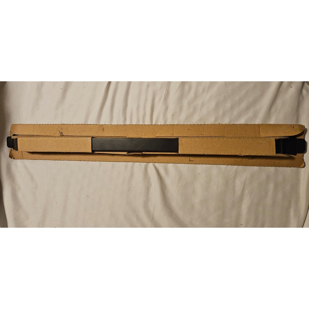 IKEA Kroken Rail Black Wall Mounted Towel Utensil Rack 23.5" Industrial Bathroom - Picture 2 of 6